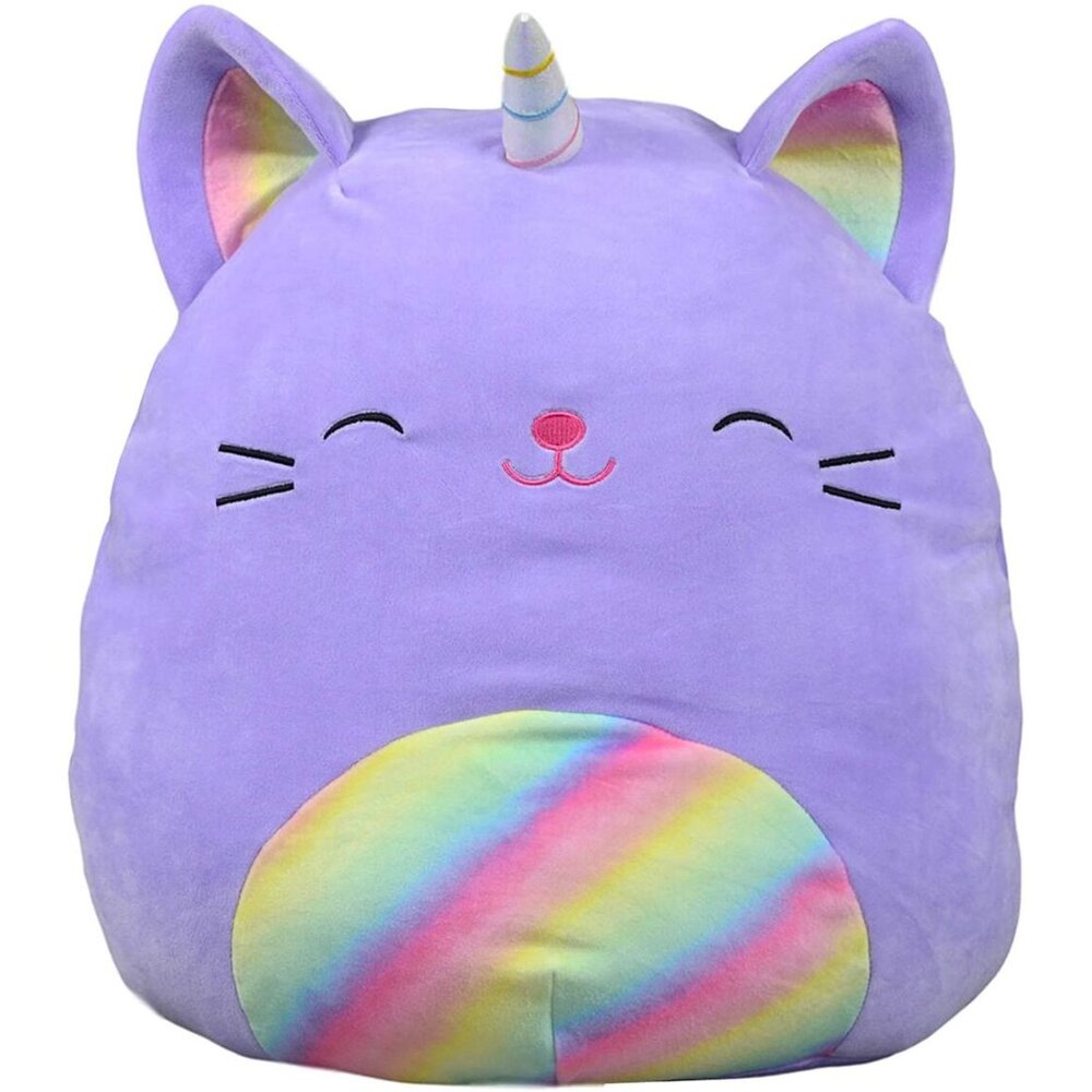 Squishmallow 12" Cienna the Rainbow Purple Caticorn NWT